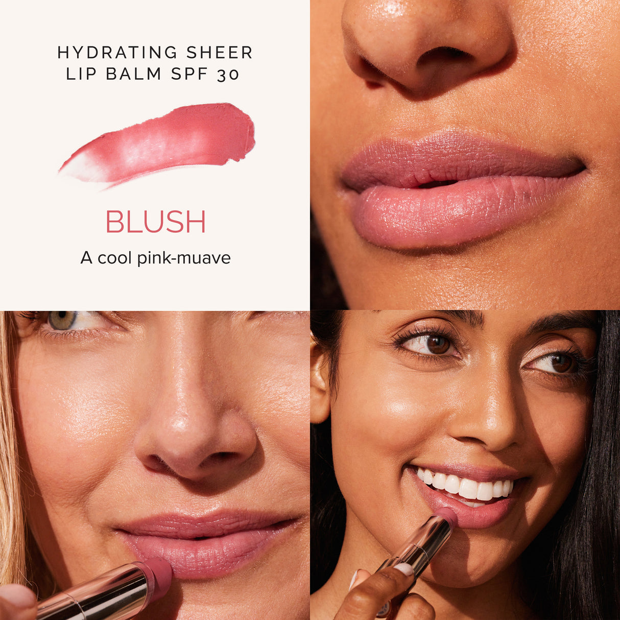 Hydrating Sheer Lip Balm SPF 30 - BLUSH