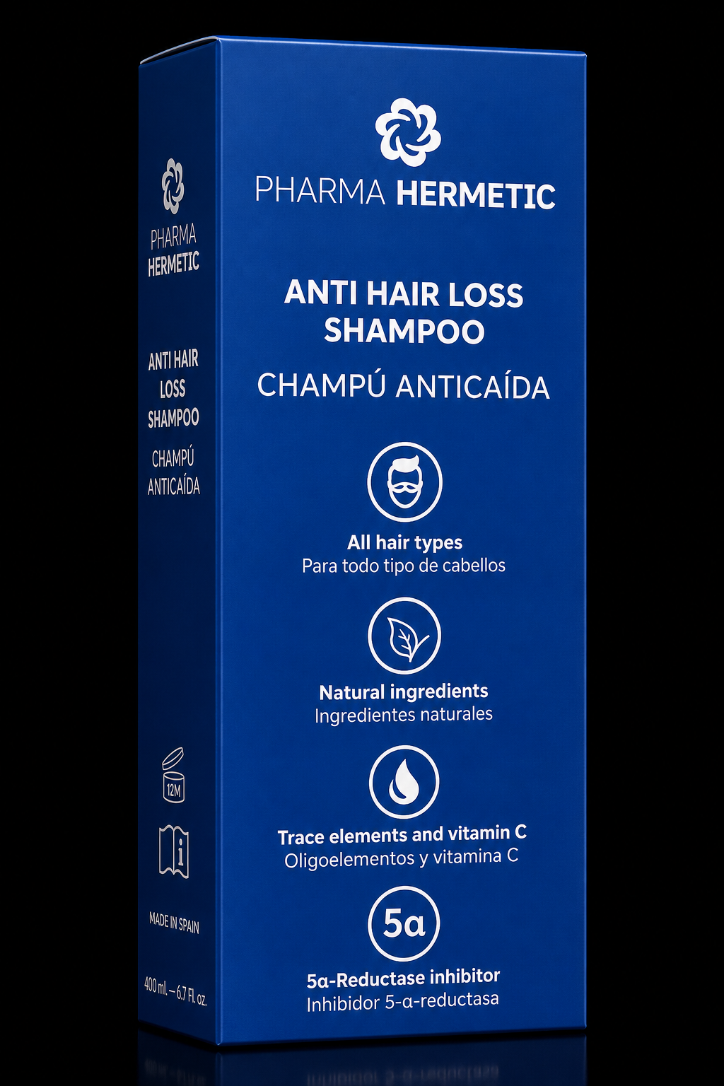 Pharma Hermetic Anti Hair Loss Shampoo Blue line