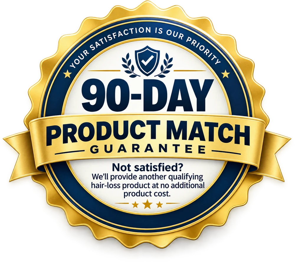 Try Viviscal PRO for 90 Days Backed by Our Product Match Guarantee