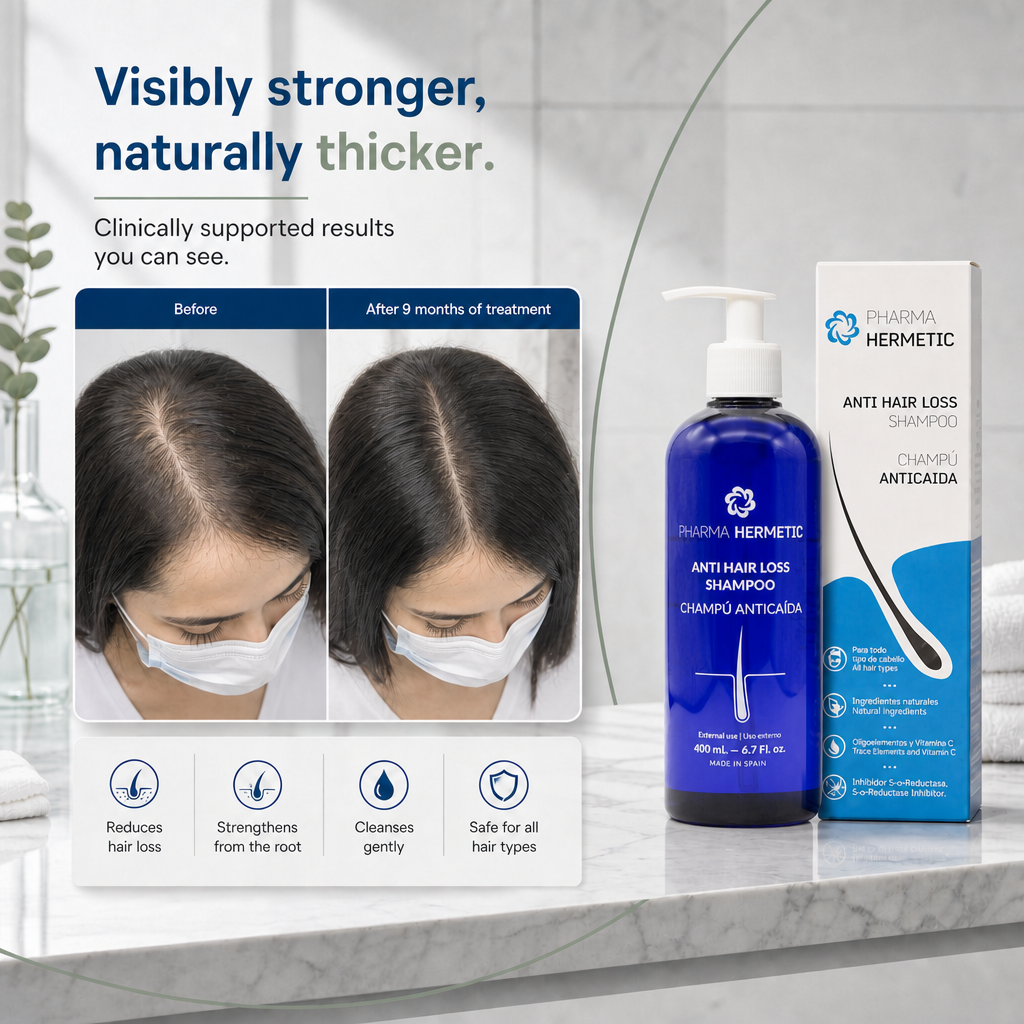 Pharma Hermetic Anti Hair Loss Shampoo Blue line