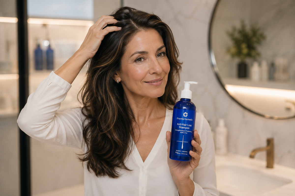 Pharma Hermetic Anti Hair Loss Shampoo Blue line