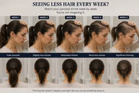 Your Ponytail Shrinking Week by Week