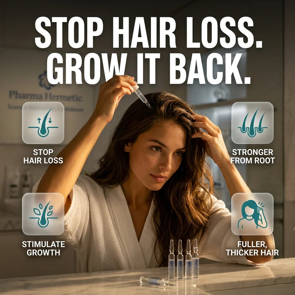 Stop Watching Your Hair Fall Out And Start Growing It Back