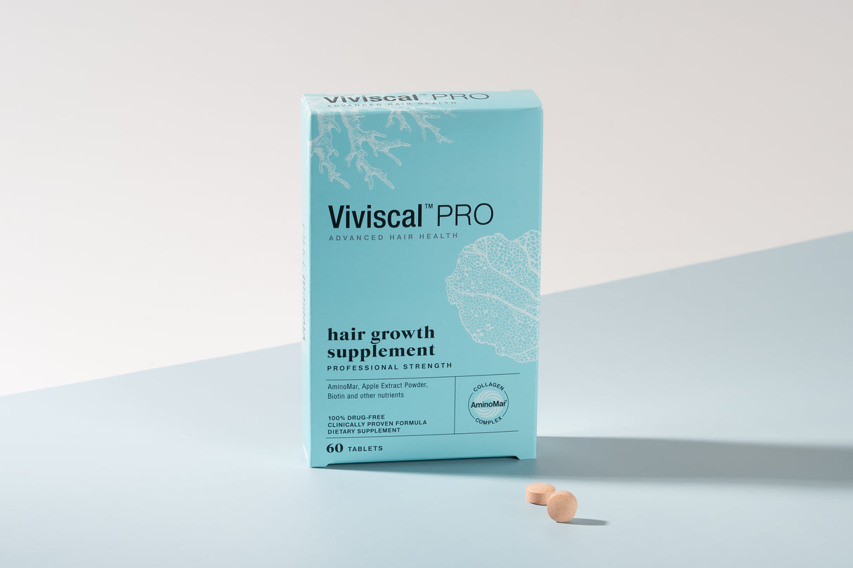 Professional Strength Hair Growth Supplement Tablets 180 Tablets & Viviscal Professional Thickening Conditioner
