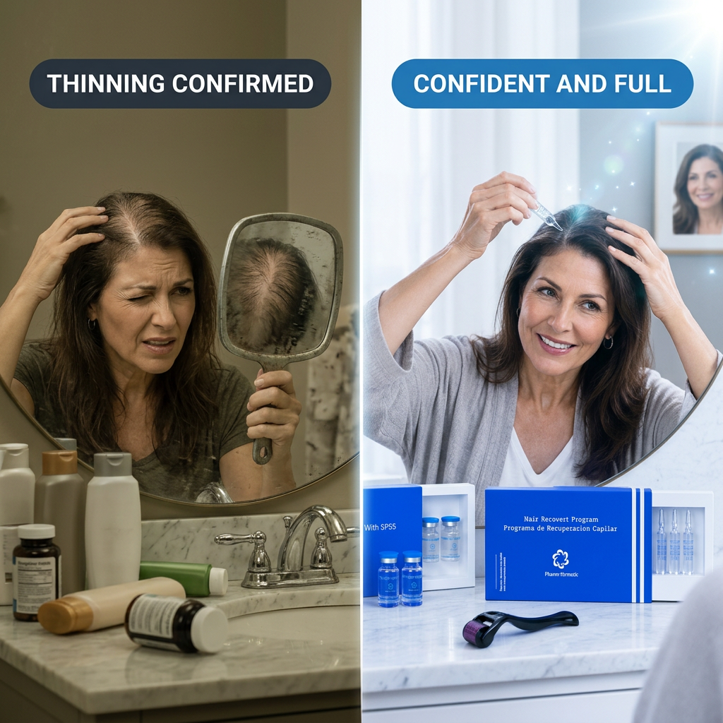 Your Hair Looks Thinner Every Month and the Mirror Keeps Confirming It