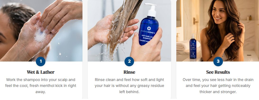 Experience Thicker, Fuller Hair In 3 Easy Steps