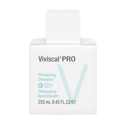 Professional Strength Hair Growth Supplement Tablets 180 Tablets & Viviscal Professional Thickening Shampoo-Researched Formula